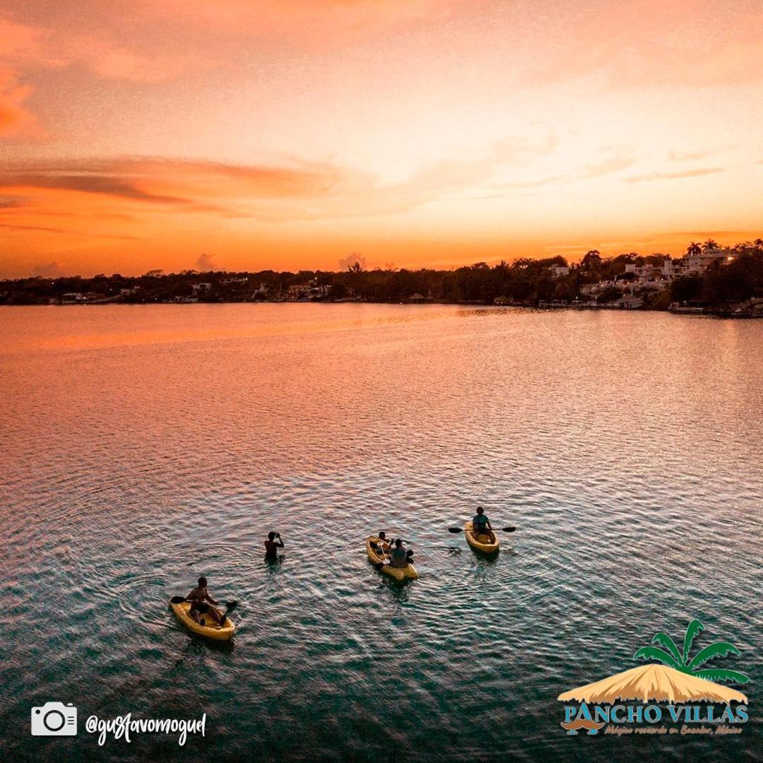 Hotel Pancho Villas Bacalar - Kayyaks Gratis Exterior photo